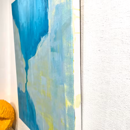 "Connections II" Akryl på duk av Hamilton. 60x80 cm