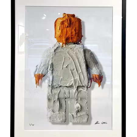 "Hands off" Fine art print av Adam Ström. Upplaga 45. 50x70 cm