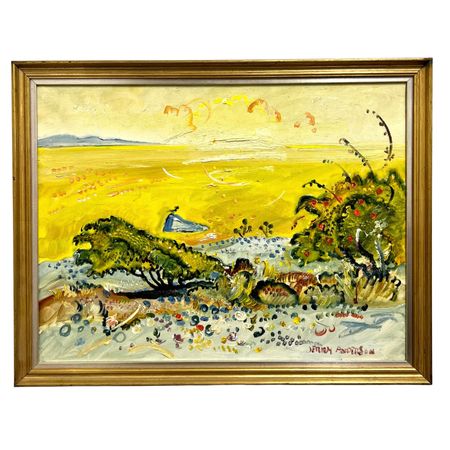 Olja på duk av Jerry Andersson. 67,5x53,5 cm