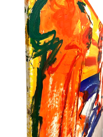 "Ingen titel" Originalmålning av Antoni Xaus Compte 146x117 cm