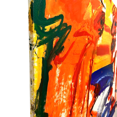 "Ingen titel" Originalmålning av Antoni Xaus Compte 146x117 cm