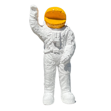 "PACSTRONAUT" Skulptur av Adam Ström. H. 34 cm