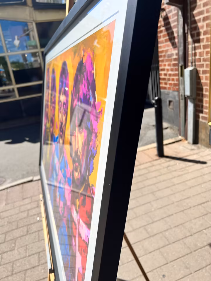 "The Beatles" Art Giclée av Alberto Ramirez LEG. Upplaga 25