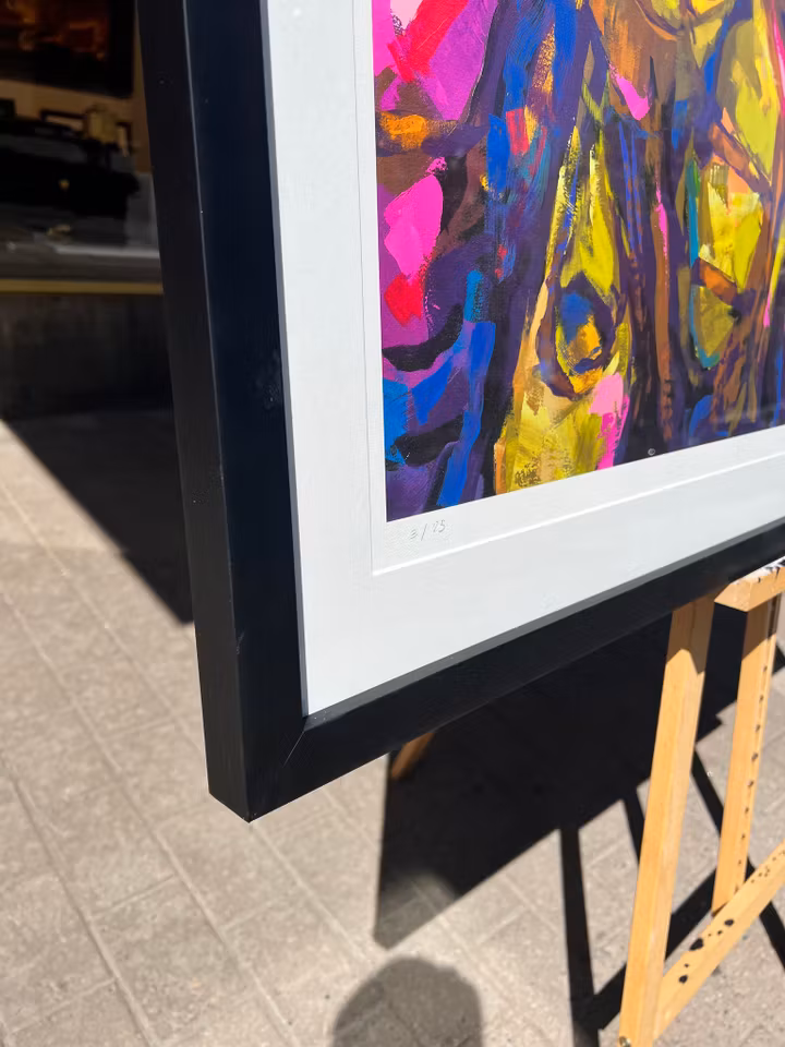 "The Beatles" Art Giclée av Alberto Ramirez LEG. Upplaga 25