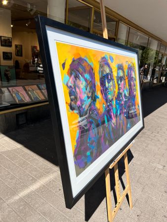 "U2" Art Giclèe av Alberto Ramirez LEG. 139x82 cm