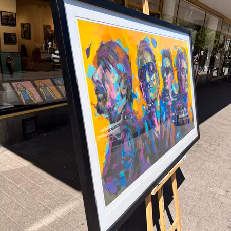 "U2" Art Giclèe av Alberto Ramirez LEG. 139x82 cm