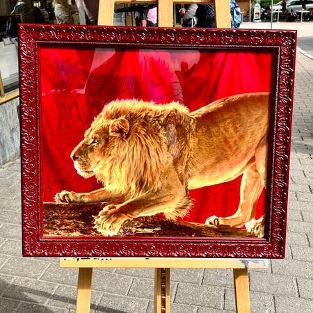 "The Wild ones II" Art Giclée av Adam Scott Rote. nr 33/195. 70x60 cm