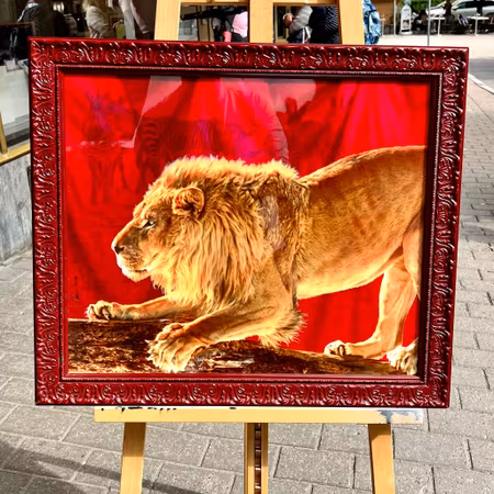 "The Wild ones II" Art Giclée av Adam Scott Rote. nr 33/195. 70x60 cm