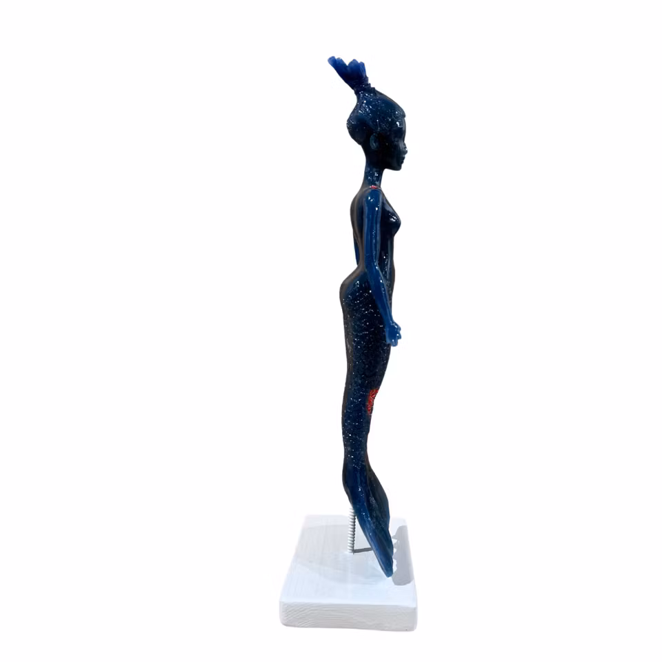 "Amfirite" Skulptur av Adam Ström. Höjd 38 cm