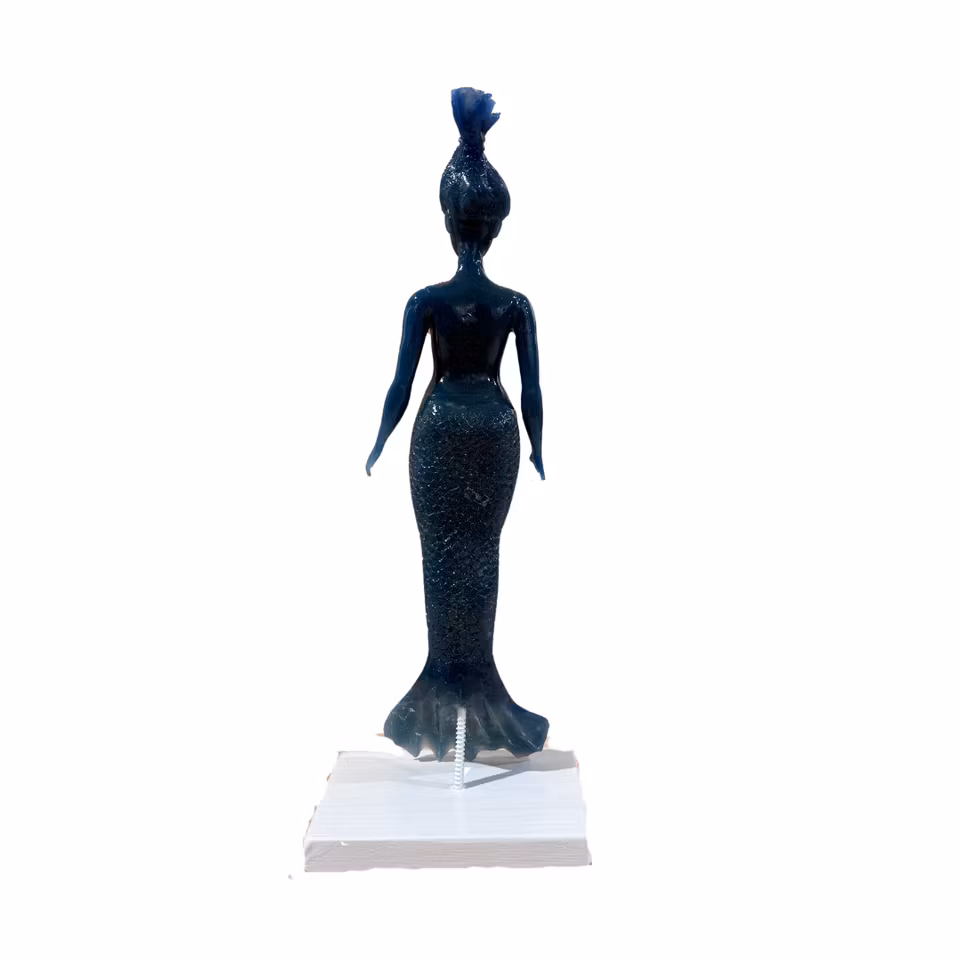 "Amfirite" Skulptur av Adam Ström. Höjd 38 cm