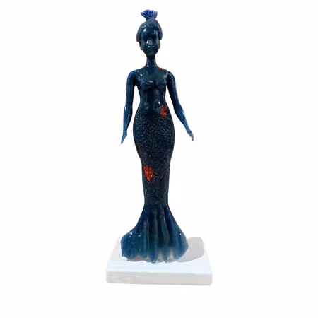 "Amfirite" Skulptur av Adam Ström. Höjd 38 cm