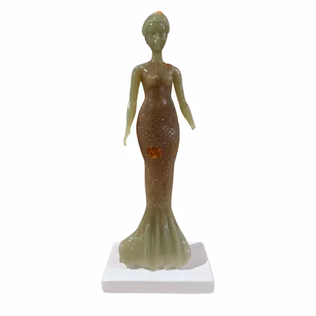 "Amfirite" Skulptur av Adam Ström. Höjd 38 cm