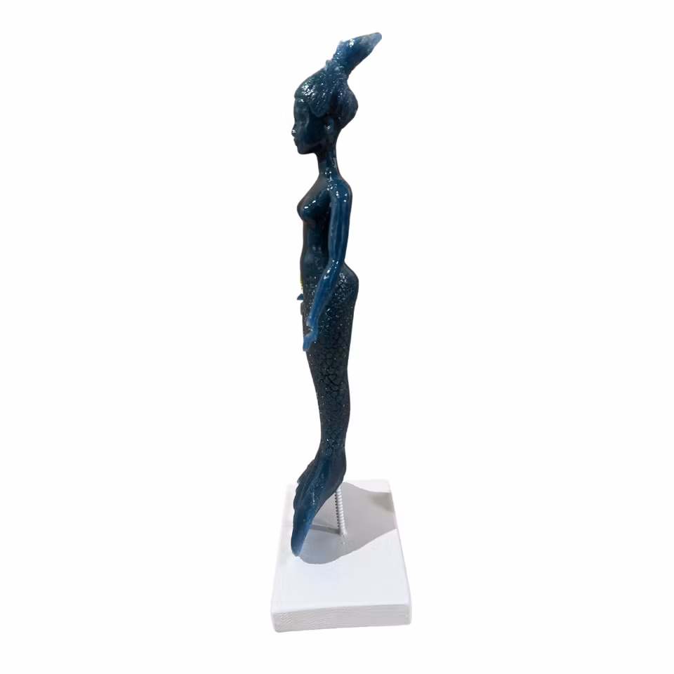 "Amfirite" Skulptur av Adam Ström. Höjd 38 cm