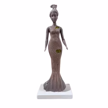 "Amfirite" Skulptur av Adam Ström. Höjd 38 cm