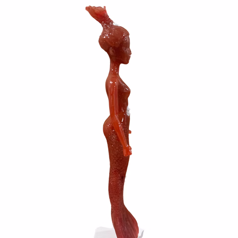 "Amfirite" Skulptur av Adam Ström. Höjd 38 cm