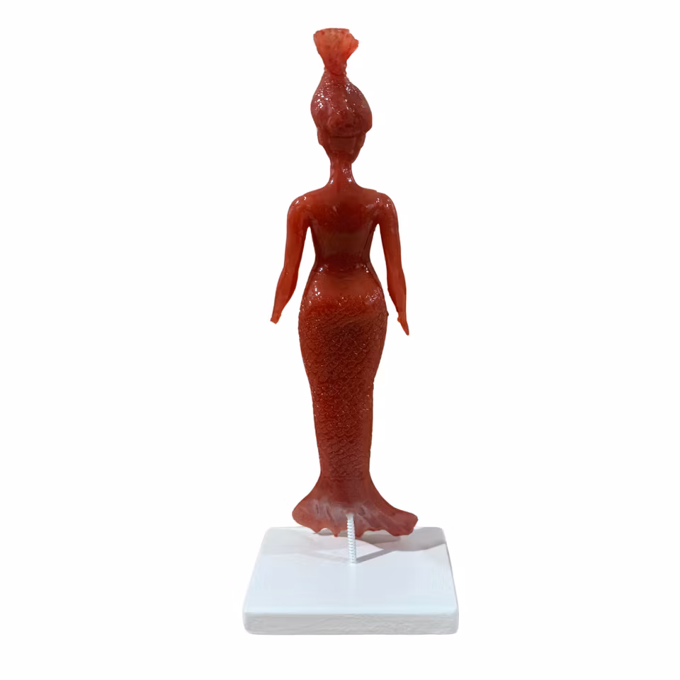 "Amfirite" Skulptur av Adam Ström. Höjd 38 cm