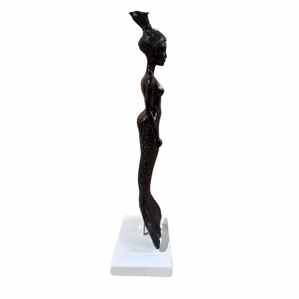 "Amfirite" Skulptur av Adam Ström. Höjd 38 cm