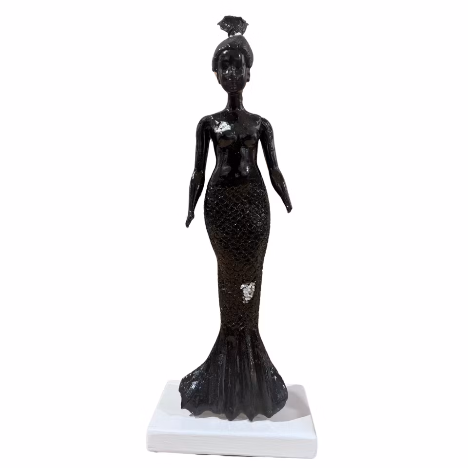 "Amfirite" Skulptur av Adam Ström. Höjd 38 cm