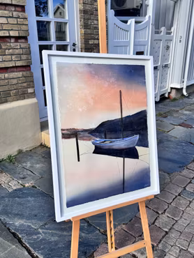 "Stilla", akvarell av Kalle Nilsson, 56x76 cm