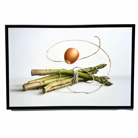 "Ingen titel" Akryl på duk av Jonas Brodin. 94x64 cm