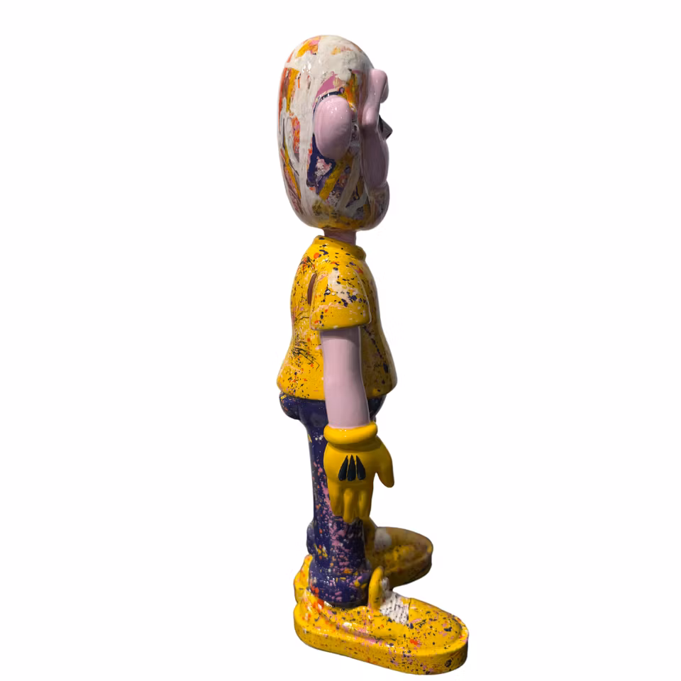 "Good Grief" Unik skulptur i Ralph Florange serien av Viktor Jusi Palm. Höjd 30 cm