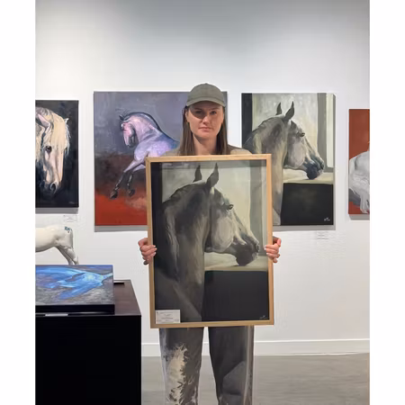 "Insikt" Art print av Elin Östberg. 50x70 cm