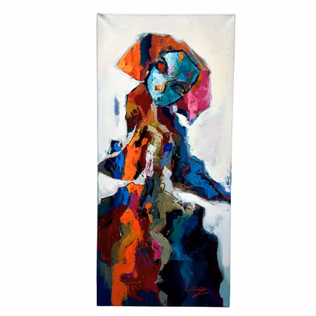 Venice no 8, akryl på duk av Alberto Ramirez LEG, 60x140 cm