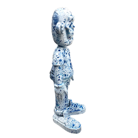 "Ralph Florange" Unik skulptur i Ralph Florange serien av Viktor Jusi Palm. Höjd 30 cm