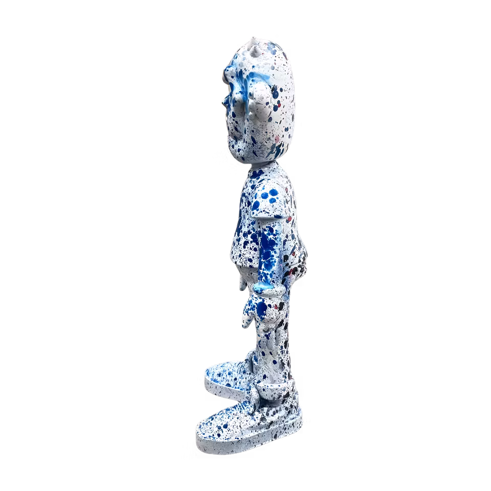 "Ralph Florange" Unik skulptur i Ralph Florange serien av Viktor Jusi Palm. Höjd 30 cm