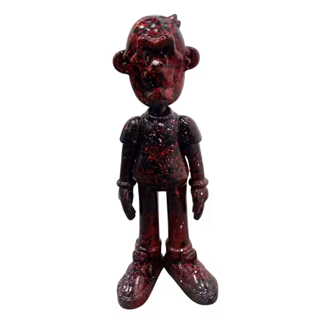 "Ralph Florange" Unik skulptur i Ralph Florange serien av Viktor Jusi Palm. Höjd 30 cm