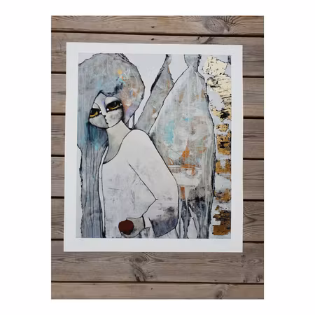 Med all min kärlek: Fine art print av Hanna Ekegren, 51x62 cm