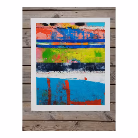 Horisont: Fine art print av Hanna Ekegren, 51x62 cm