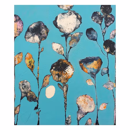 Turkos: Fine art print av Hanna Ekegren, 52x60 cm
