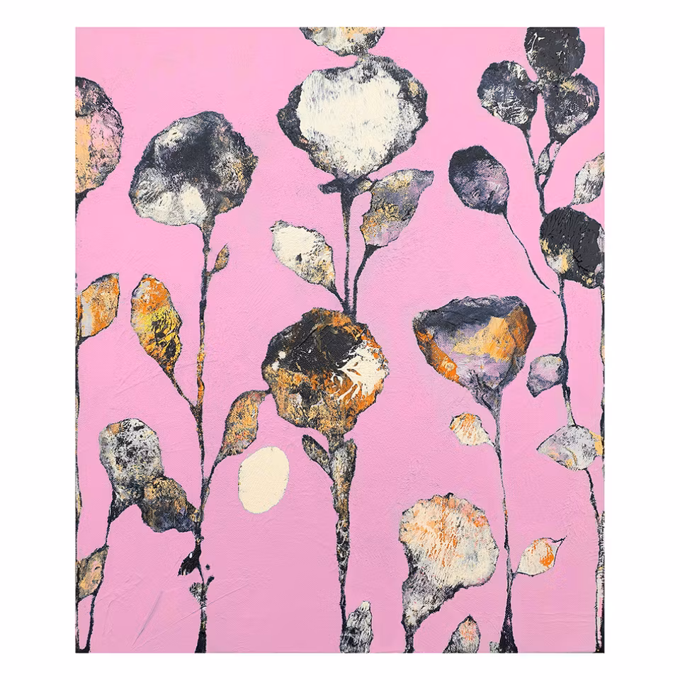 Rosa: Fine art print av Hanna Ekegren, 52x60 cm