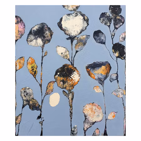 Åskblå: Fine art print av Hanna Ekegren, 52x60 cm