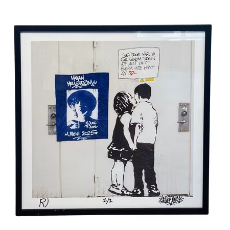 Streetphoto II, Fotografi av Rasmus Johanson & Hellstrom Street Art, 40x40 cm