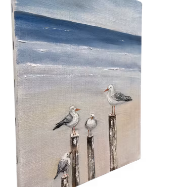 Lasse Kronér – Triple & Touch, olja på duk, 27 × 35 cm