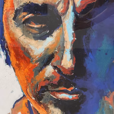 'Bruce Springsteen', Limited Edition-poster av Alberto Ramirez LEG., 73x103 cm av LEG.