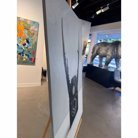 'Wild Life II', Akryl på duk av Jonas Brodin, 90x125 cm