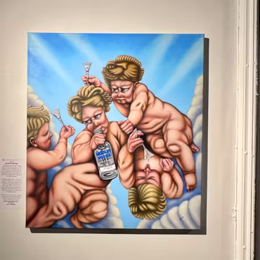 “Absolut”, olja på duk av Jacob Florberger, 70 × 80 cm