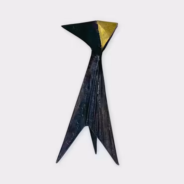 "Candlestick" Bronsskulptur av Lynn Russel Chadwick. Höjd 25 cm