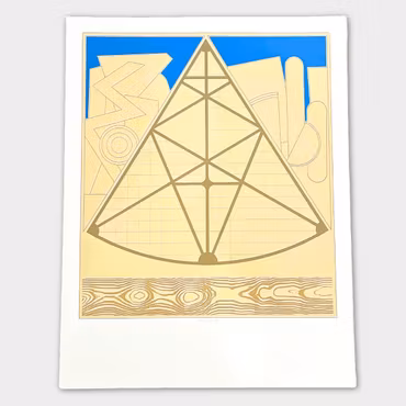 Lucio Del Pezzo – Serigrafi ur Ostermalm Suite (28/90)