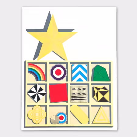 Lucio Del Pezzo – Serigrafi ur Ostermalm Suite (28/90)