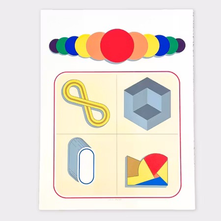 Lucio Del Pezzo – Serigrafi ur Ostermalm Suite (28/90)