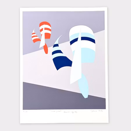 Franco Costa – Silver Jubilé (America’s Cup 1983), färgserigrafi (21/150)