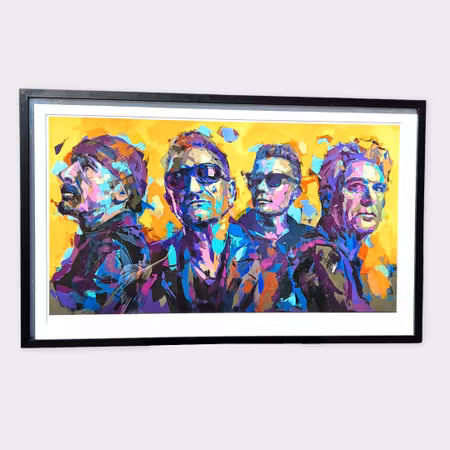 Alberto Ramirez LEG – U2, giclée (upplaga 25)