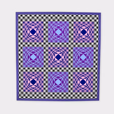 Viktor Vasarely – signerad serigrafi (E.A. XXIX/XXX)