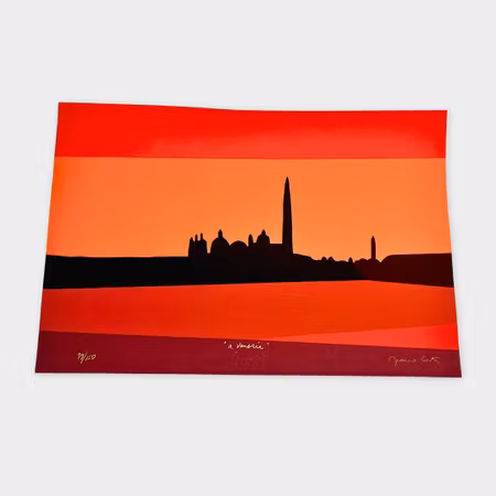 Franco Costa – “A Venedia”, serigrafi (99/150)