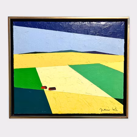 Franco Costa – “Con il sole del nord”, olja på duk