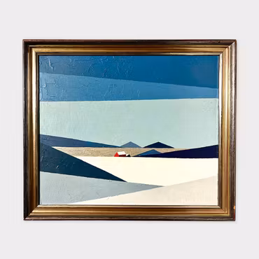 Franco Costa – “Ingen titel”, olja på duk (1979)